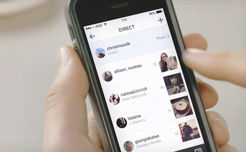 Instagram推新私信功能Direct：支持照片、視頻和文本信息